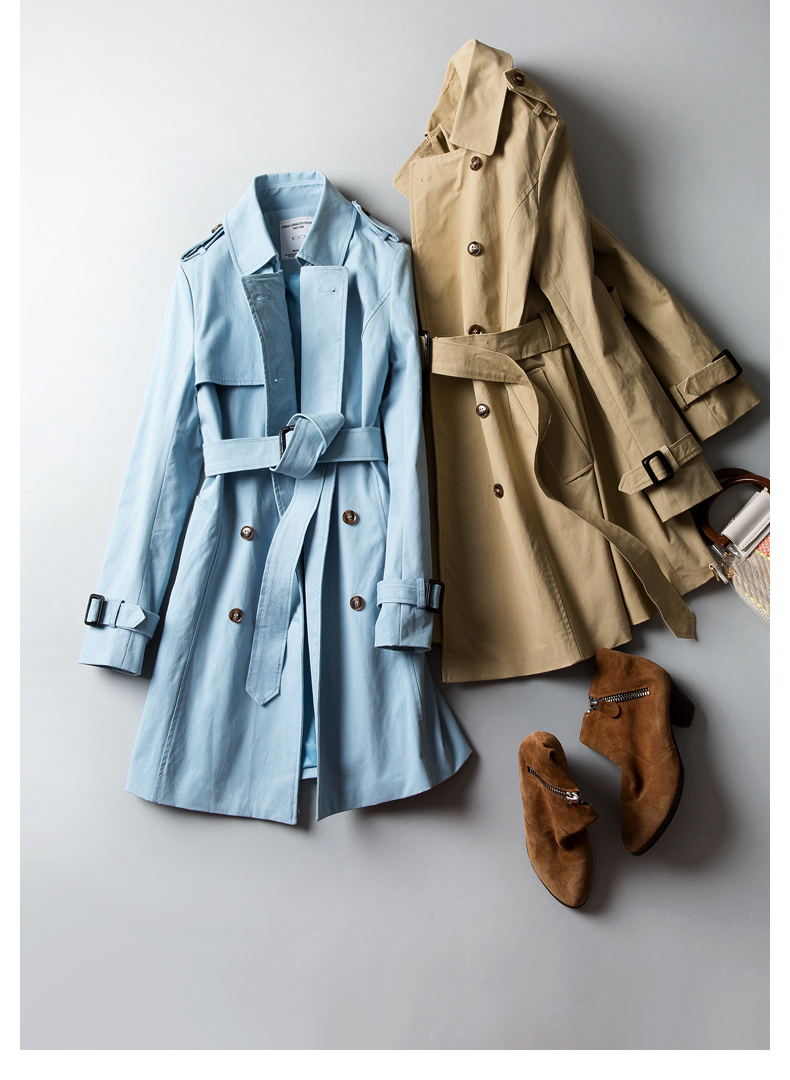 Trench pour femme MEFOUND    en Coton en Coton - Ref 3227154 Image 32