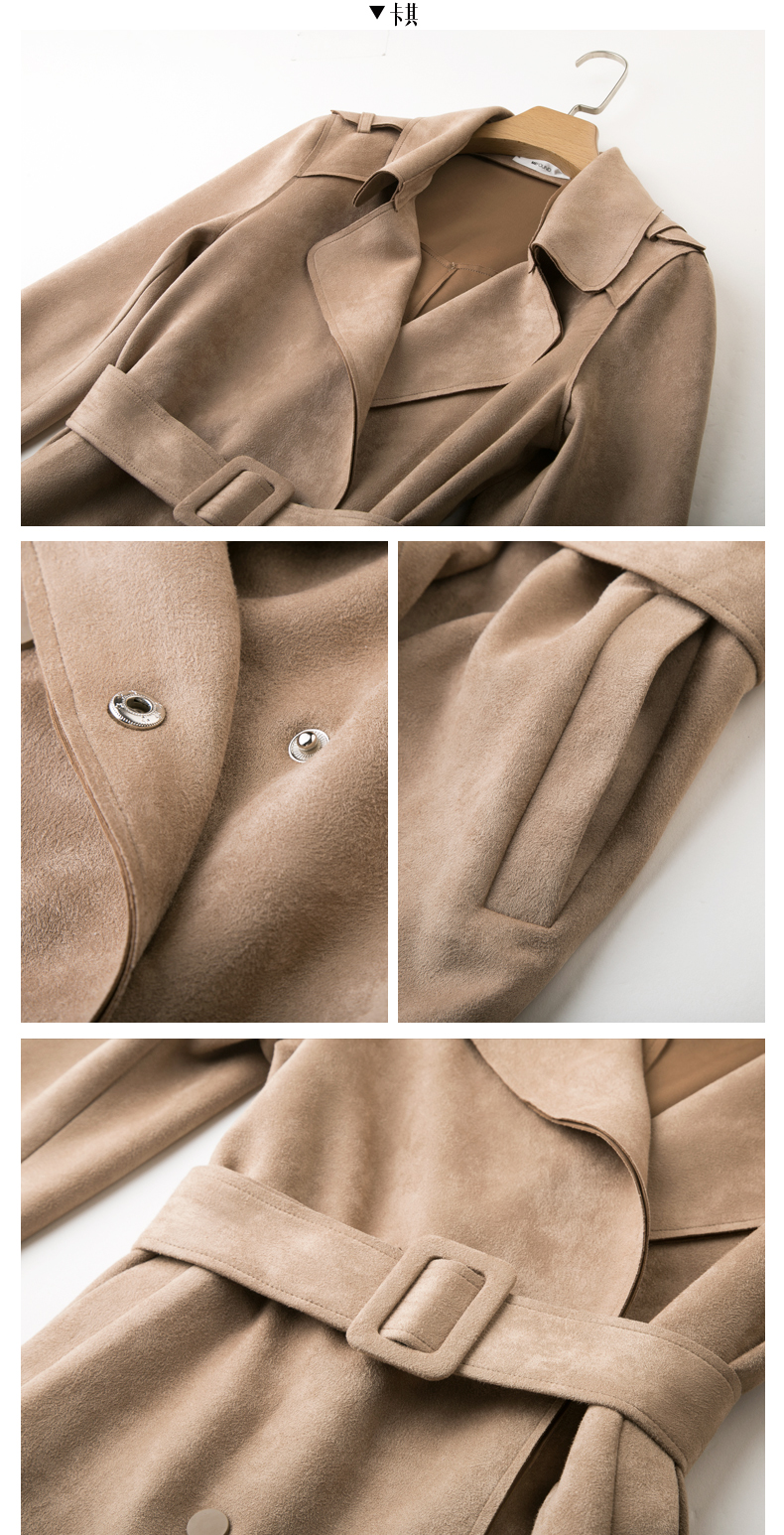Trench pour femme MEFOUND    en Polyester - Ref 3227793 Image 30