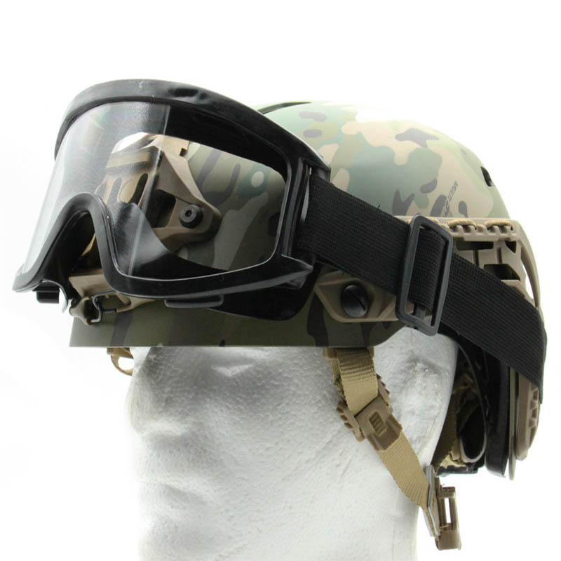Rhinoceros Armor Military Fan Explosion-Proof Goggles Goggles Maozi Style Windproof Sand Snow Protection Type