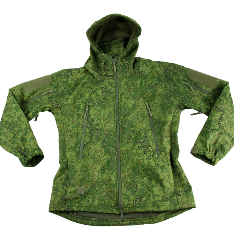 Russian Petty Green Man Tactical Jacket Jacket Softshell Submachine Clothing Men's End Suit Can Be Gilli-style Effect Good