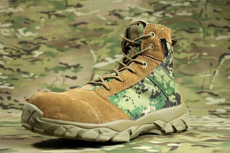 Bottes militaires pour homme - choc - Ref 1396922 Image 14
