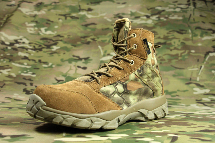 Boots militaires pour homme - choc - Ref 1398330 Image 9