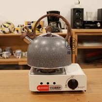 Stainless steel kettle whistle kettle flat bottom electric kettle gas induction cooker electric pottery stove Universal