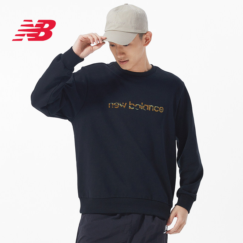 New Balance NB Official 22 New Men's Casual Fashion Comfortable Sports Pullover Casual Top AMT21353