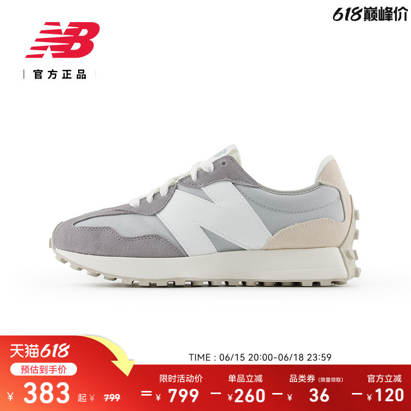 New Balance Nb Official Authentic Men's and Women's Retro Classic Couple Sports Casual Shoes U327Ff