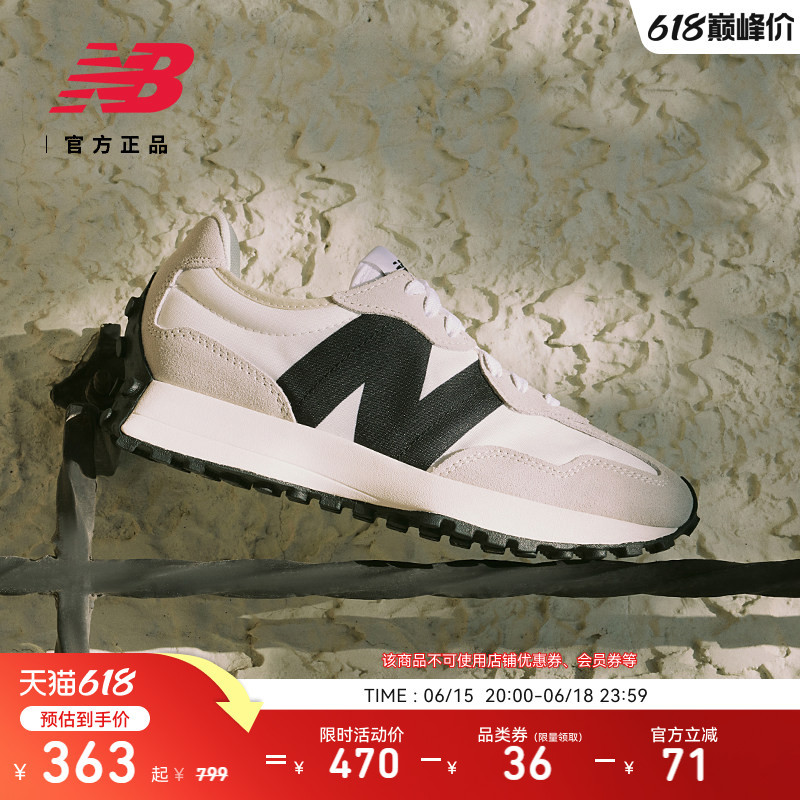 V-Toe Shoes |   New Balance Nb Official Authentic Couple's Matching Thick-Soled Casual Shoes for Men and Women Ms327Fe