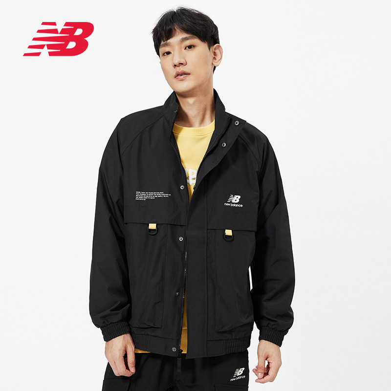 New Balance NB Official Male Neckline Draw Chain Tooling Casual Jacket Jacket AMJ13362