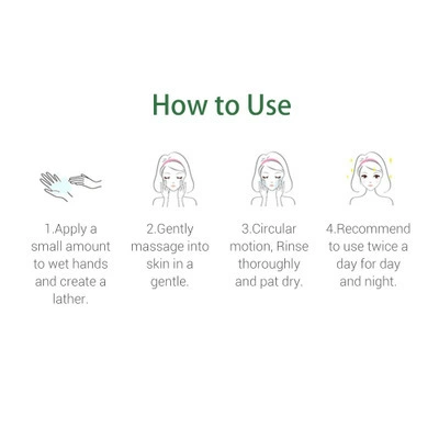 Очищающее молочко, крем для лица, анти-акне, 100г