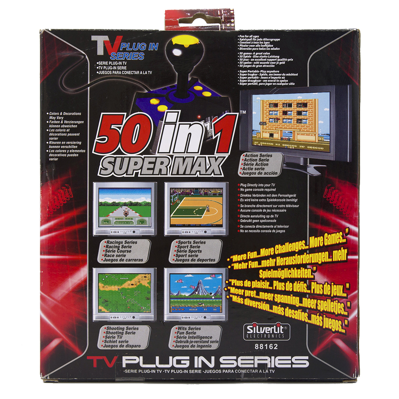 Bảng điều khiển trò chơi video trẻ em plug-and-play hoài cổ 50 trong 1 của Silverlit - Kiểm soát trò chơi tay cầm chơi game bluetooth