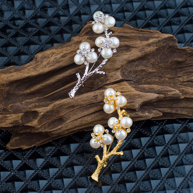 Broche femme en Nacre - Ref 1175613 Image 10