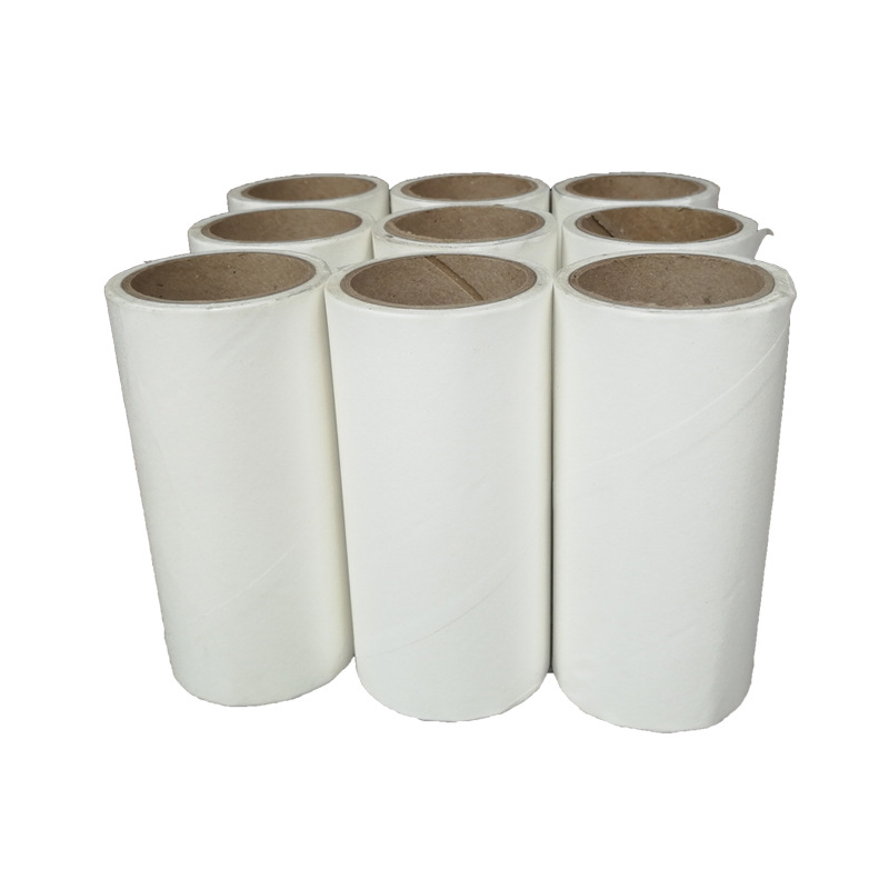 Sticky paper sticky dust paper tearable 10cm replacement paper core dust removal roller brush household roll toilet paper sticky hair roller