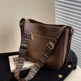 Ретро небольшая дизайнерская демисезонная сумка через плечо, сумка на одно плечо, премиум класс