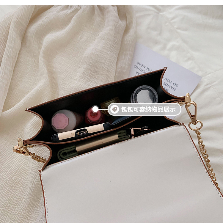 Retro port gió túi nhỏ nữ 2019 sóng mới Phiên bản Hàn Quốc của túi Messenger hoang dã chuỗi túi họa tiết thời trang túi vuông nhỏ - Túi xách nữ túi xách vascara