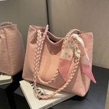 Вместительная и большая сумка на одно плечо, изысканный стиль