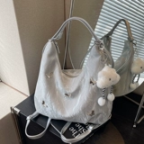 Вместительная и большая сумка через плечо, модный рюкзак, ведро на одно плечо, городской стиль, надевается на плечо