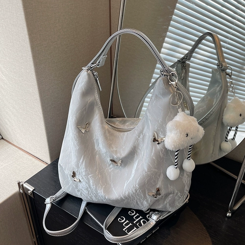 Вместительная и большая сумка через плечо, модный рюкзак, ведро на одно плечо, городской стиль, надевается на плечо