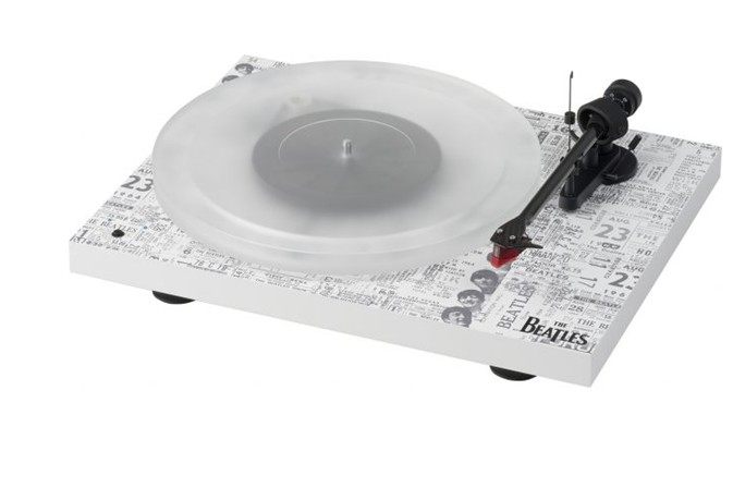 Brand new puck Projuct DC starts The Beatles LP Black Gel Record Machine Beatles Limited Edition