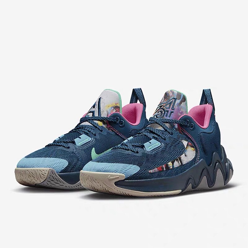 Nike Antetokounmpo Immortality Basketball Shoes for Boys and Girls, Spring and Summer Model Dq1943