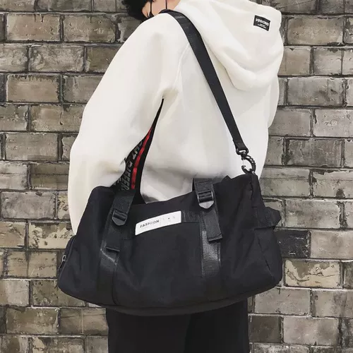 Вместительная и большая сумка на одно плечо для отдыха для влюбленных для путешествий, спортивная сумка через плечо, в корейском стиле