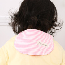 Xiaoerlang baby cotton sweat towel baby sweat towel cotton children pad back towel 1-8 years old