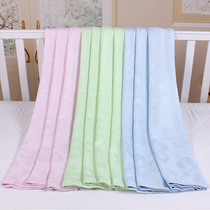 Xiaoerlang bamboo fiber gauze cover blanket baby Summer blanket air conditioning room quilt