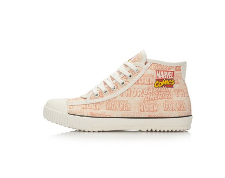 Li Ning nữ sinh viên giày vải mát gorgeous Marvel thời trang đường phố xu hướng giày thể thao ALAK124 giày sneaker nam đẹp