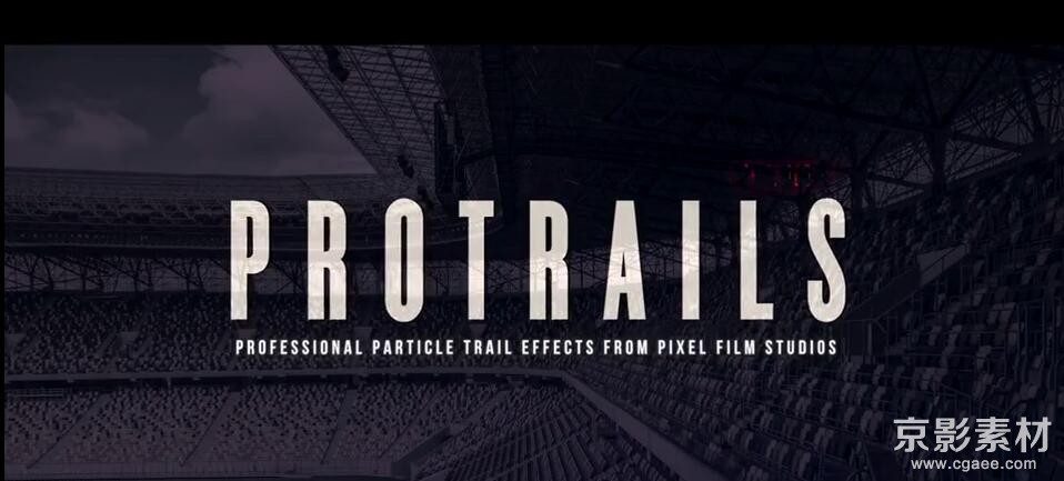 FCPX插件 ProTrails 2-绚丽粒子光线路径跟踪特效效果中文/英文