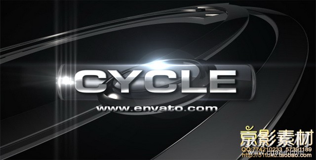 AE模板-环形Logo标志演绎片头 Cycle Logo Reveal