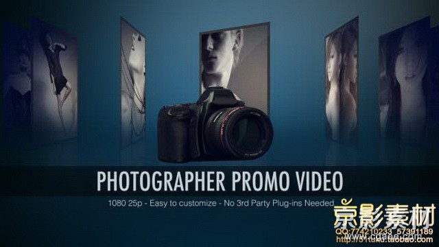 AE模板-摄影师作品宣传视频 Photographer Promo Video