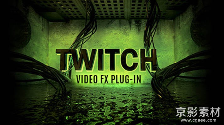 Video Copilot Twitch Win/Mac-AE镜头晃动混乱插件英文版/中文汉化版