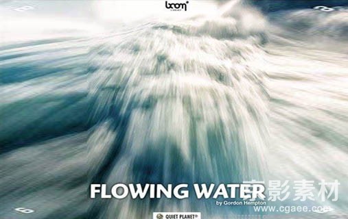 河流瀑布音效自然音效素材-Boom Library Flowing Water