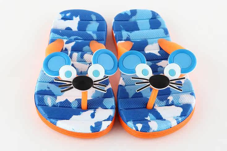 Pantoufles enfants en autre pour été - semelle caoutchouc - Ref 1014591 Image 10