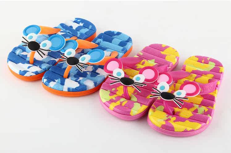 Pantoufles enfants en autre pour été - semelle caoutchouc - Ref 1014591 Image 4