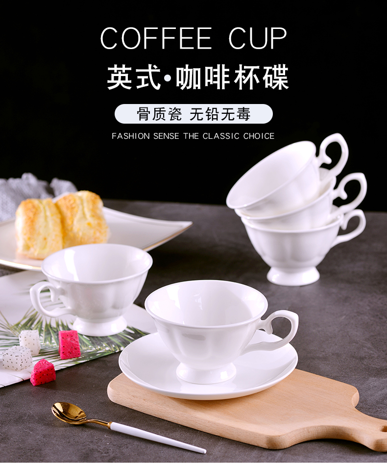 Jingdezhen ceramic tea cup coffee milk cup ipads porcelain boreal Europe style restoring ancient ways coffee cups and saucers suit