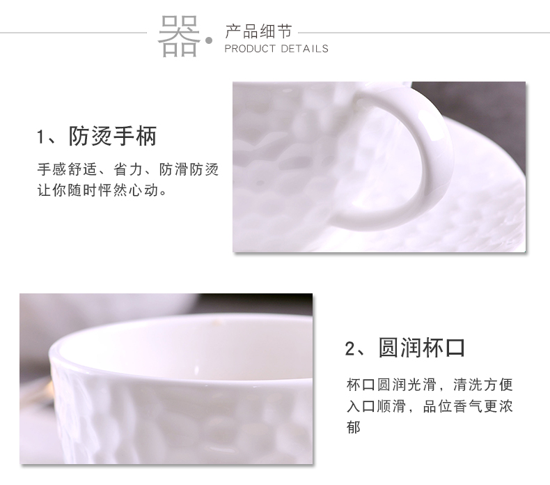 European coffee cup set contracted ipads China coffee cups of coffee cup coffee cup creative jingdezhen ceramic cup