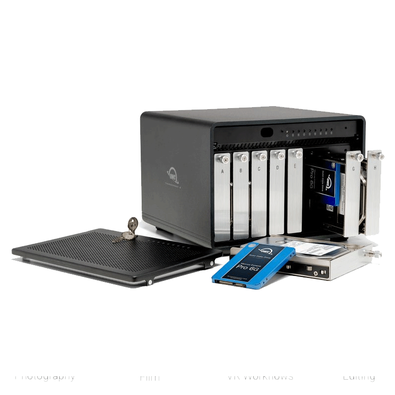 8-bay disk array Thunderbolt 3OWC