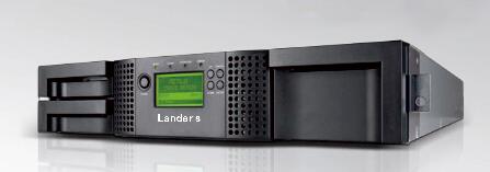 Landers Actilib 4U-48 slot LTO7, 1 x FC tape drive, fully stocked with tape libraries