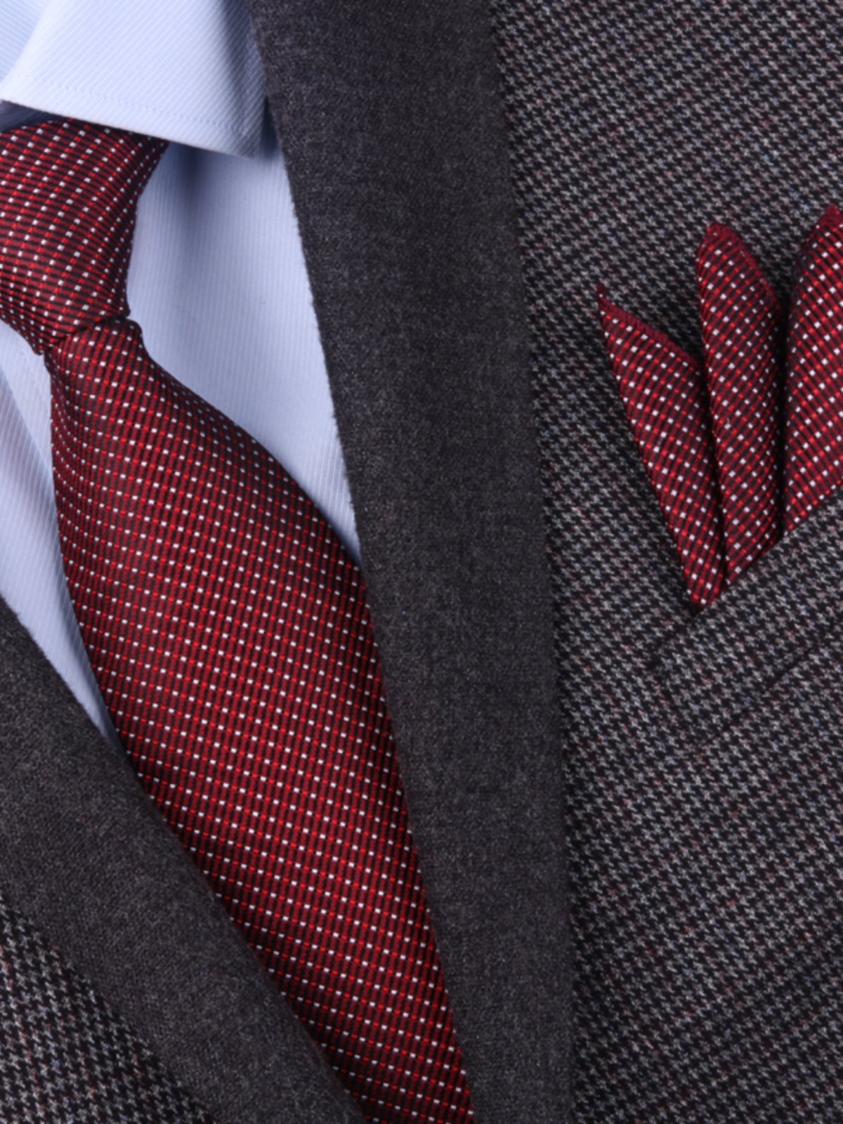 Blue Plaid Silk Tie Men's Business Formal Wear Mulberry Silk Zipper Lazy Tie Gift Box