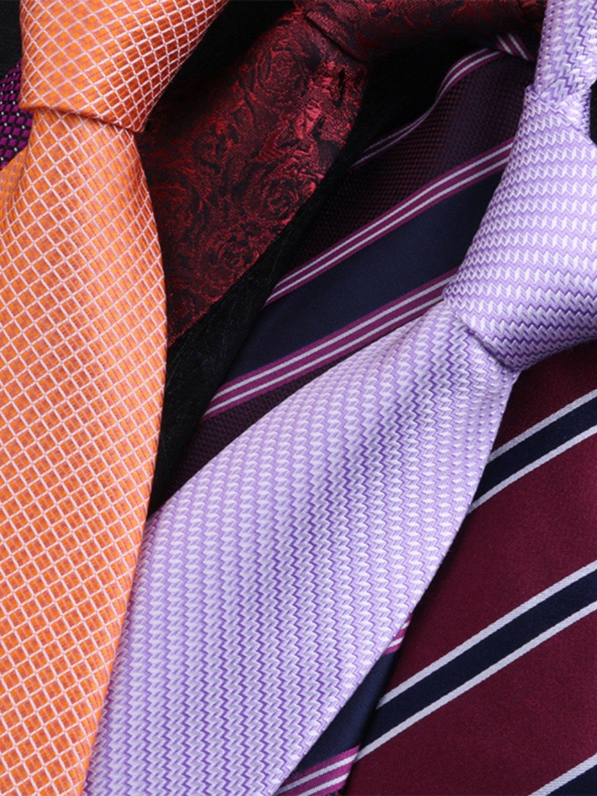 Men's Mulberry Silk Tie, Genuine Silk Formal Wear, Business Attire, Korean Style Striped Professional Groom's Tie, British Style Wedding Zipper Tie