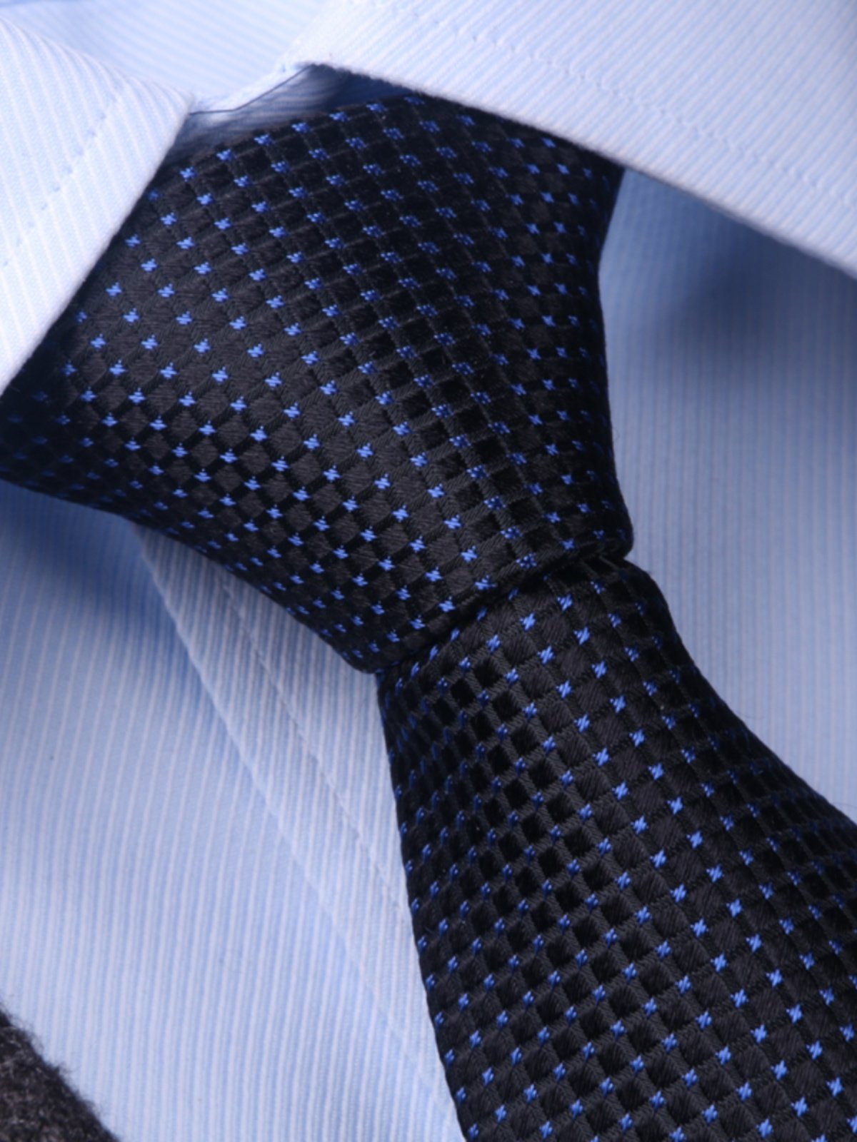 Silk Tie for Men, Genuine Silk Formal Wear, Business Attire, Korean Style Striped Professional Groom's Tie, British Style Wedding