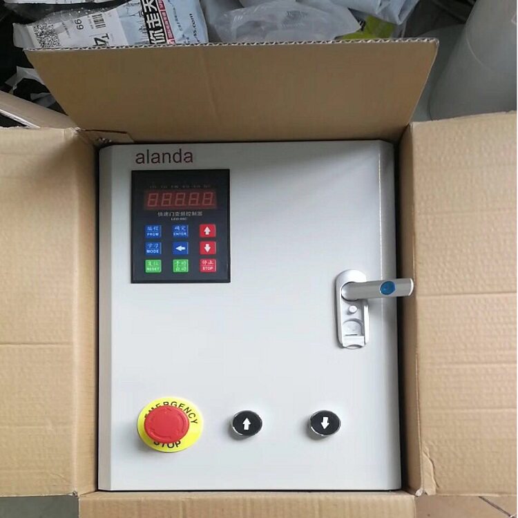 Yangzhou alanda control box electric cabinet box fast door control box PVC rolling gate PVC soft curtain door clean door in the same city