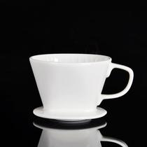 Coffee filter paper set 102 single hand punch coffee pot ceramic filter Cup no coffee pot hand punch filter Cup press pot