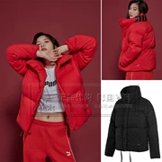 PUMA / Hummer Hàn Quốc mua thư trực tiếp 18 nữ mùa đông 泫 với cổ áo cổ vịt xuống áo khoác ấm 927477 - Thể thao xuống áo khoác