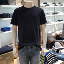 Tommy Tommy Korean direct mail 20 summer men and women couple logo small cotton simple casual short sleeve t-shirt