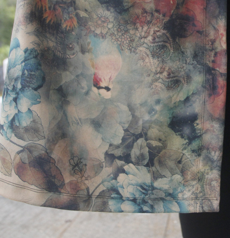 Осенний длинный плащ, куртка для матери, для среднего возраста, средней длины, большой размер Jane edge 