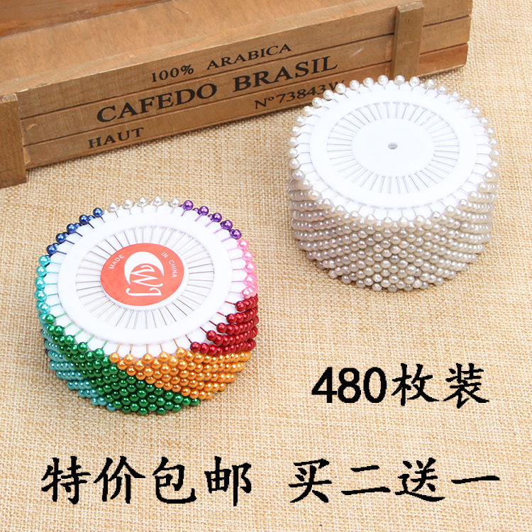 Color Pin Color Pearl Pearl Needle White Bead Needle Positioning Needle Home Office Supplies