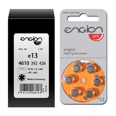 Germany engion original imported hearing aid e13 battery a13 PR48 1 4v Siemens Fengli Electronics
