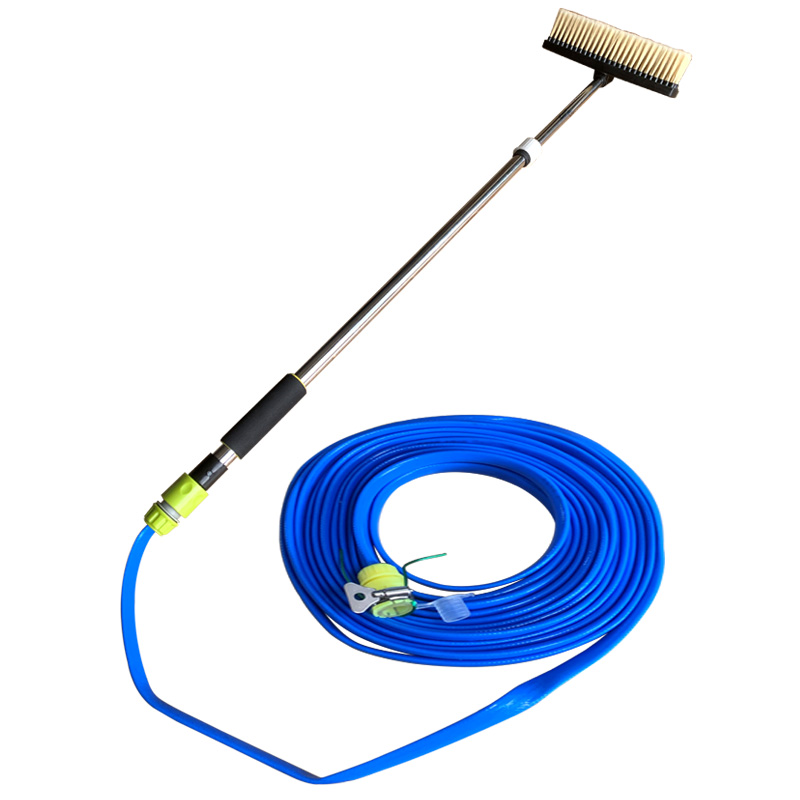 Water brush car wash brush long handle telescopic lever car water brush soft hair wiping car brush car washing tool