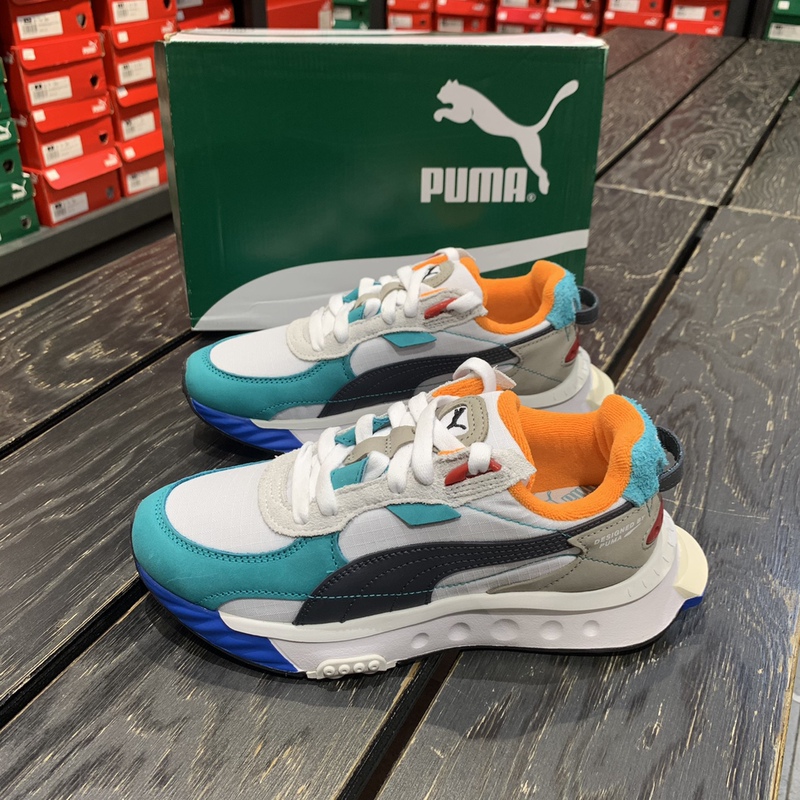 Puma Wild Rider Layers Co-Branded Black Label Casual Retro Running Shoes Sneakers 380697 Puma Wild Rider Layers Co-Branded Black Label Casual Retro Running Shoes Sneakers 380697
