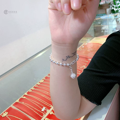 Универсальный серебряный браслет, серебро 925 пробы, простой и элегантный дизайн, яркий броский стиль